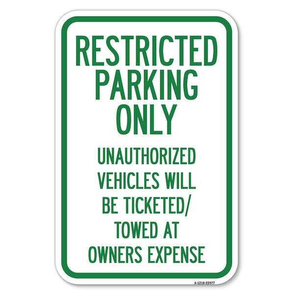 Safety Sign, 12 in Height, Aluminum, 22977